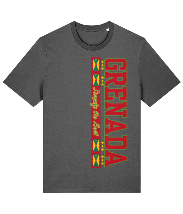 T-SHIRT - 100% Organic Cotton - Caribbean (GRENADA SIDE)