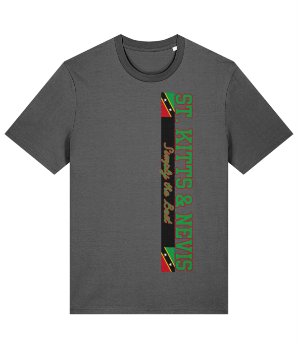 T-SHIRT - 100% Organic Cotton - Caribbean (ST KITTS AND NEVIS SIDE)