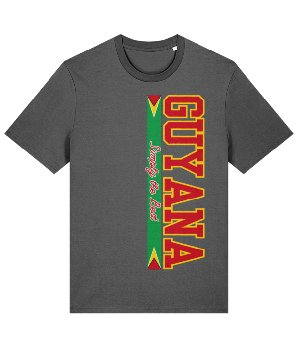 T-SHIRT - 100% Organic Cotton - Caribbean (GUYANA SIDE)