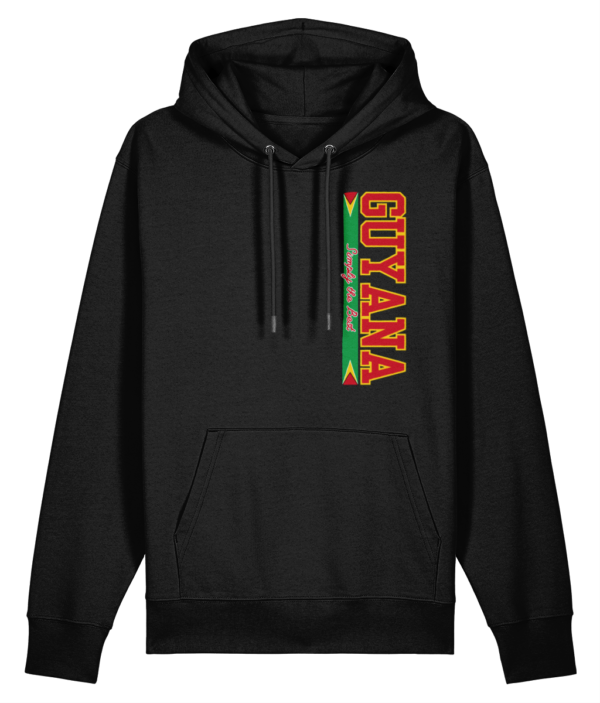 HOODIE - 100% Organic Cotton (GUYANA Sidebar)