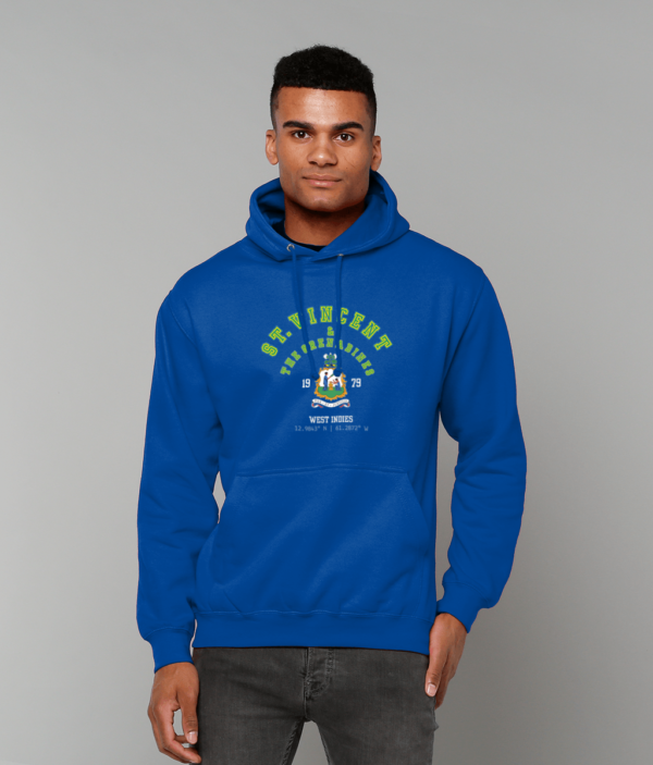 HOODIE College Style  COA Colour and white - ST. VINCENT & THE GRENADINES