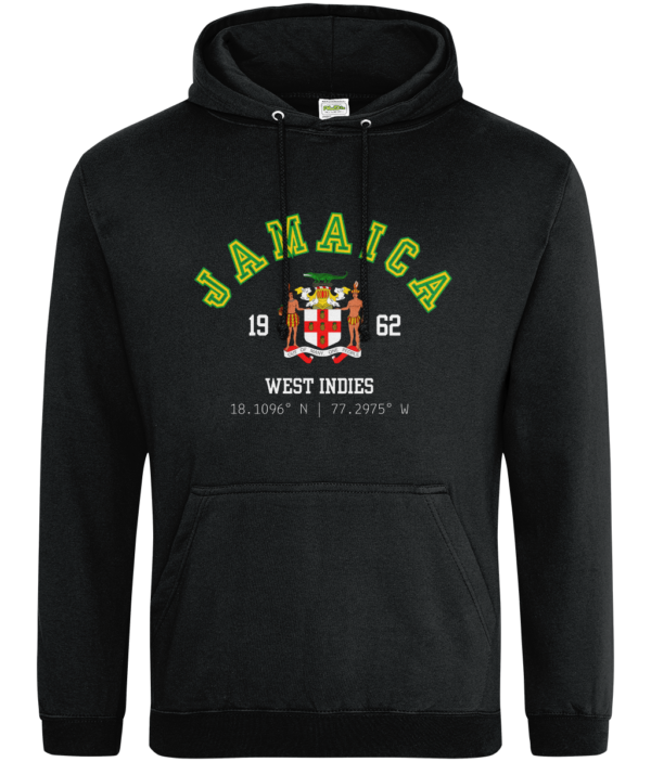 HOODIE College Style  COA Colour - JAMAICA