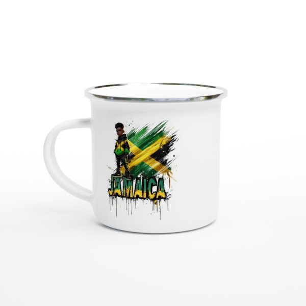 White 12oz Enamel Mug