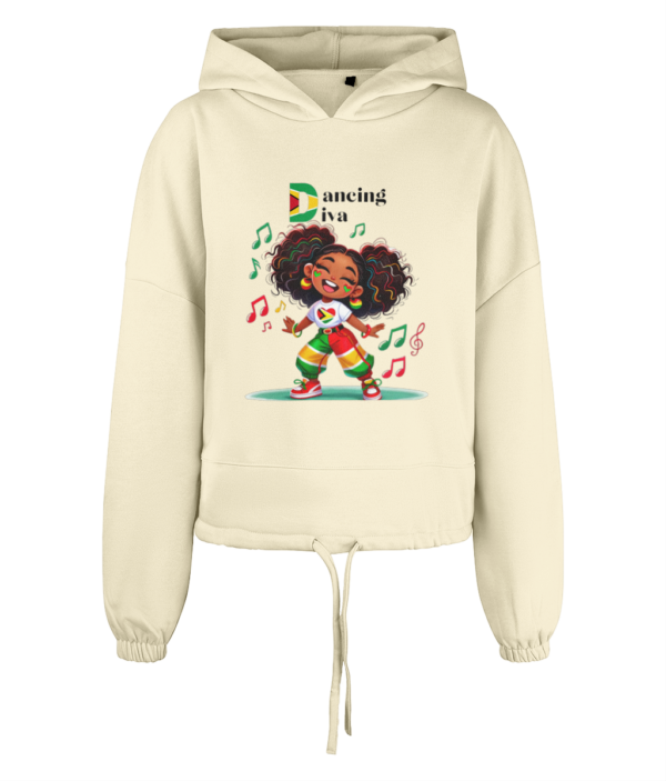 Women's TriDri® Cropped Oversized Hoodie GUYANA DD