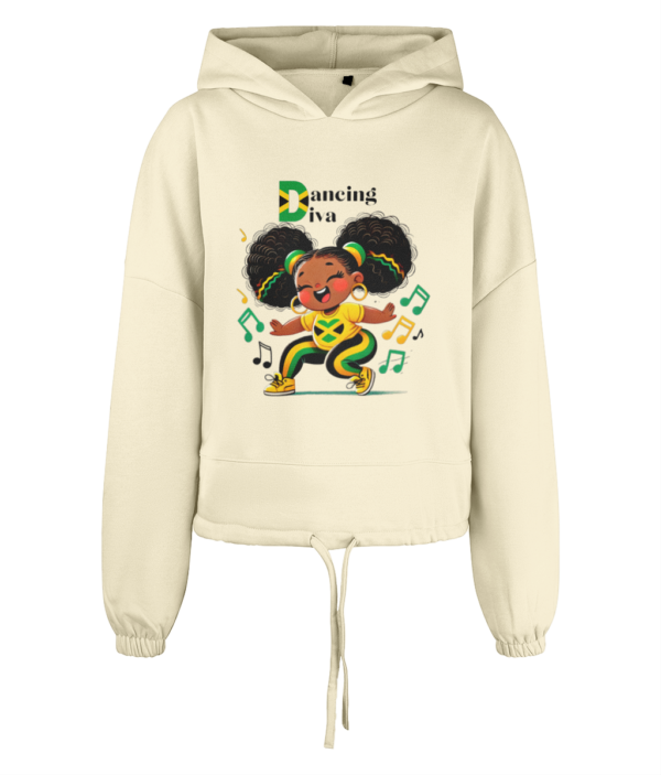 Women's TriDri® Cropped Oversized Hoodie JAMAICA DD