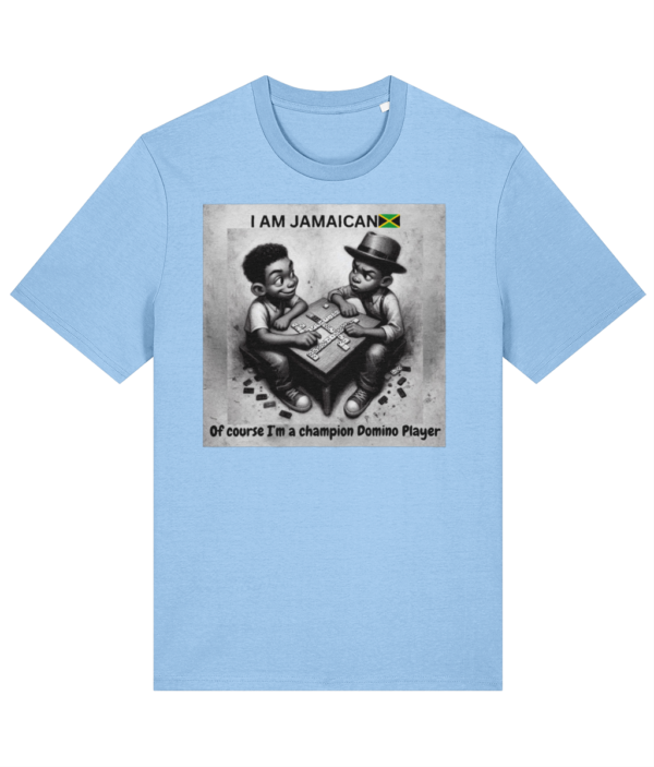 T-SHIRT - I AM JAMAICAN Domino Player