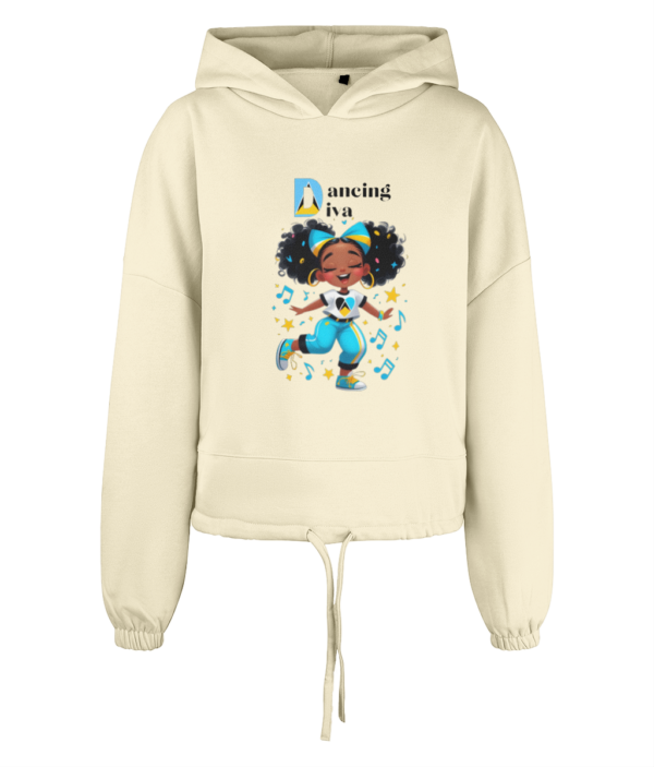 Women's TriDri® Cropped Oversized Hoodie ST LUCIA DD