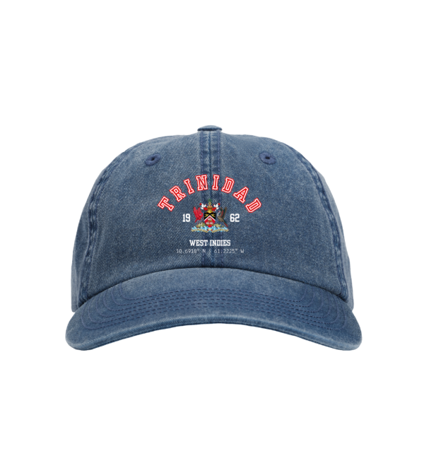 HEADGEAR Denim Baseball Cap - TRINIDAD & TOBAGO