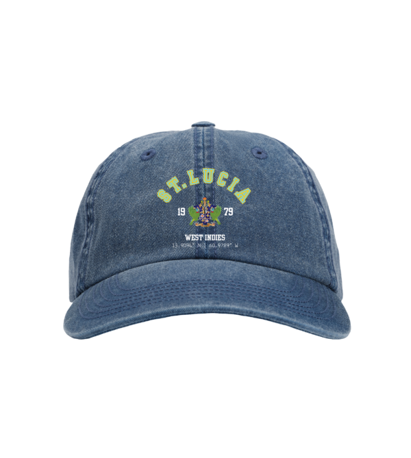 HEADGEAR Denim Baseball Cap - ST LUCIA